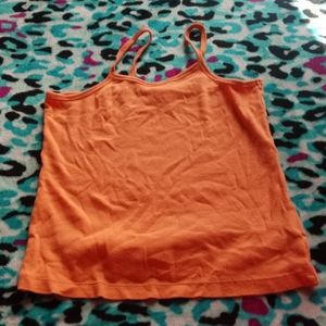 Girls' Orange Faded Glory Tank Top